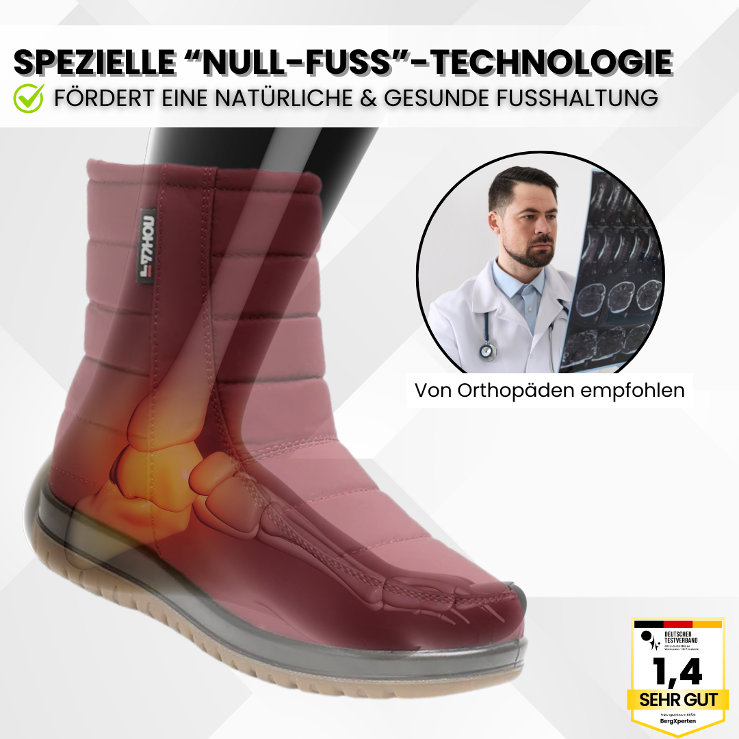 OrthoTherm - Schmerzlindernde, wasserdichte, isolierte Stiefel für Herbst und Winter