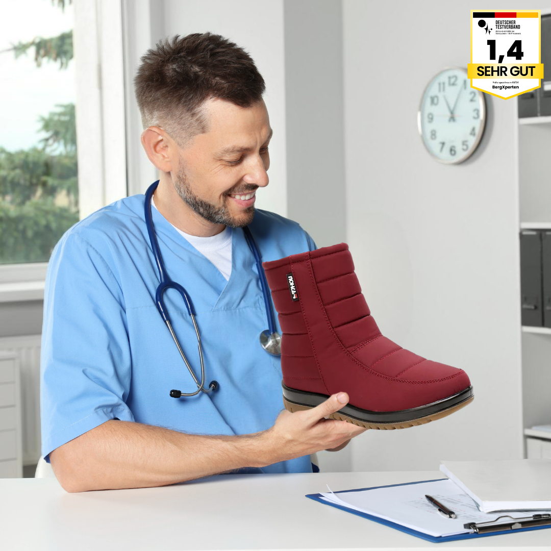 OrthoTherm - Schmerzlindernde, wasserdichte, isolierte Stiefel für Herbst und Winter