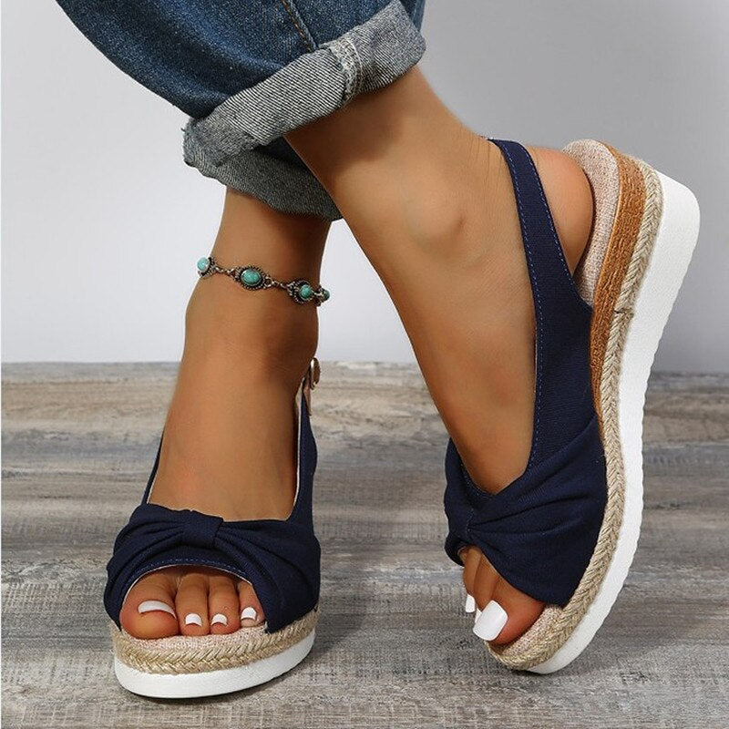 Jena - Orthopädische Peep-Toe Sandalen