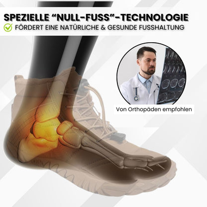 Fußkomfort - Schmerzlindernder & wasserfester Barfußschuh für maximalen Komfort