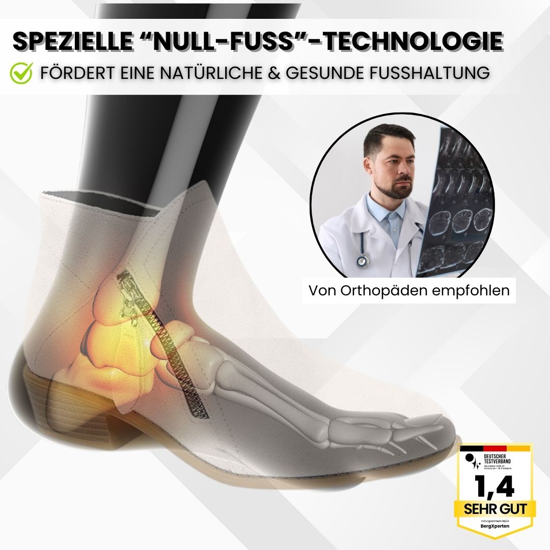 OrthoSchritt – Ergonomische Schmerzlinderungs-Stiefeletten mit ergonomischer Unterstützung
