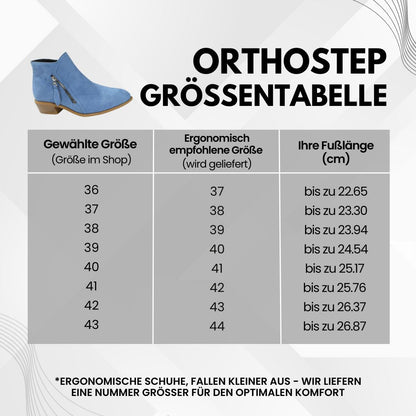 OrthoSchritt – Ergonomische Schmerzlinderungs-Stiefeletten mit ergonomischer Unterstützung