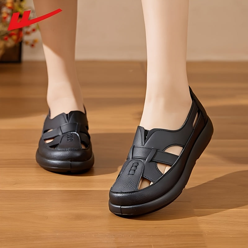 Hamburg – Stylische Sommer-Sandalen mit Plateau-Sohle