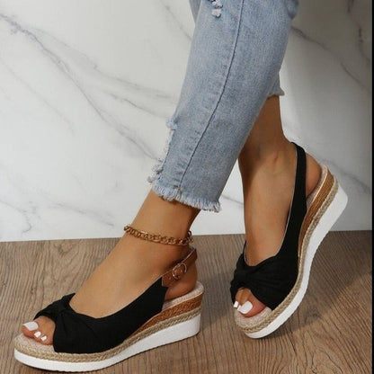 Jena - Orthopädische Peep-Toe Sandalen