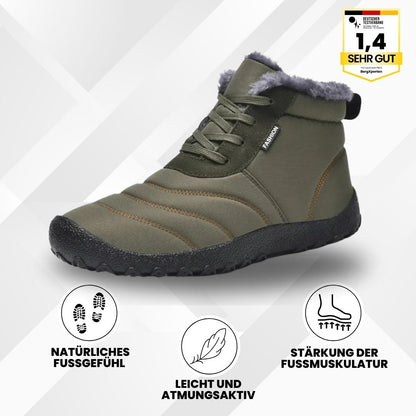 OrthoWärme - Schmerzlindernde, wasserabweisende & gefütterte Barfußschuhe
