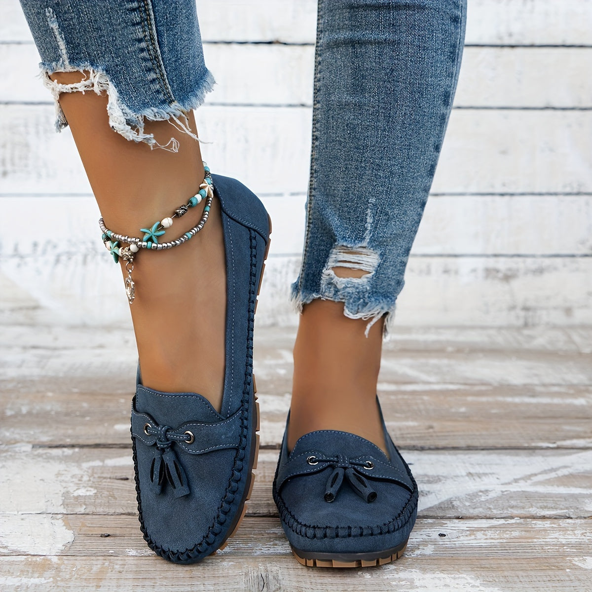 Wernigerode - Klassische Loafers mit Quasten-Detail