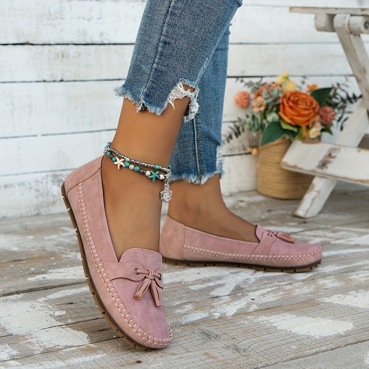 Wernigerode - Klassische Loafers mit Quasten-Detail