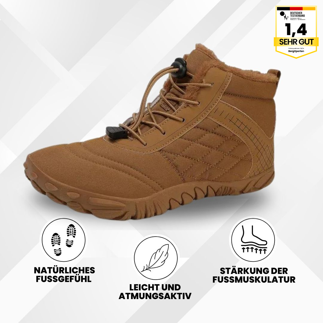 Fußkomfort - Schmerzlindernder & wasserfester Barfußschuh für maximalen Komfort