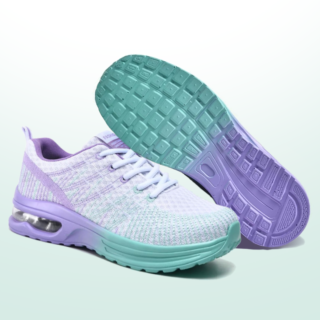 Hildaschritt Orthopädische Schuhe - Violett Türkis