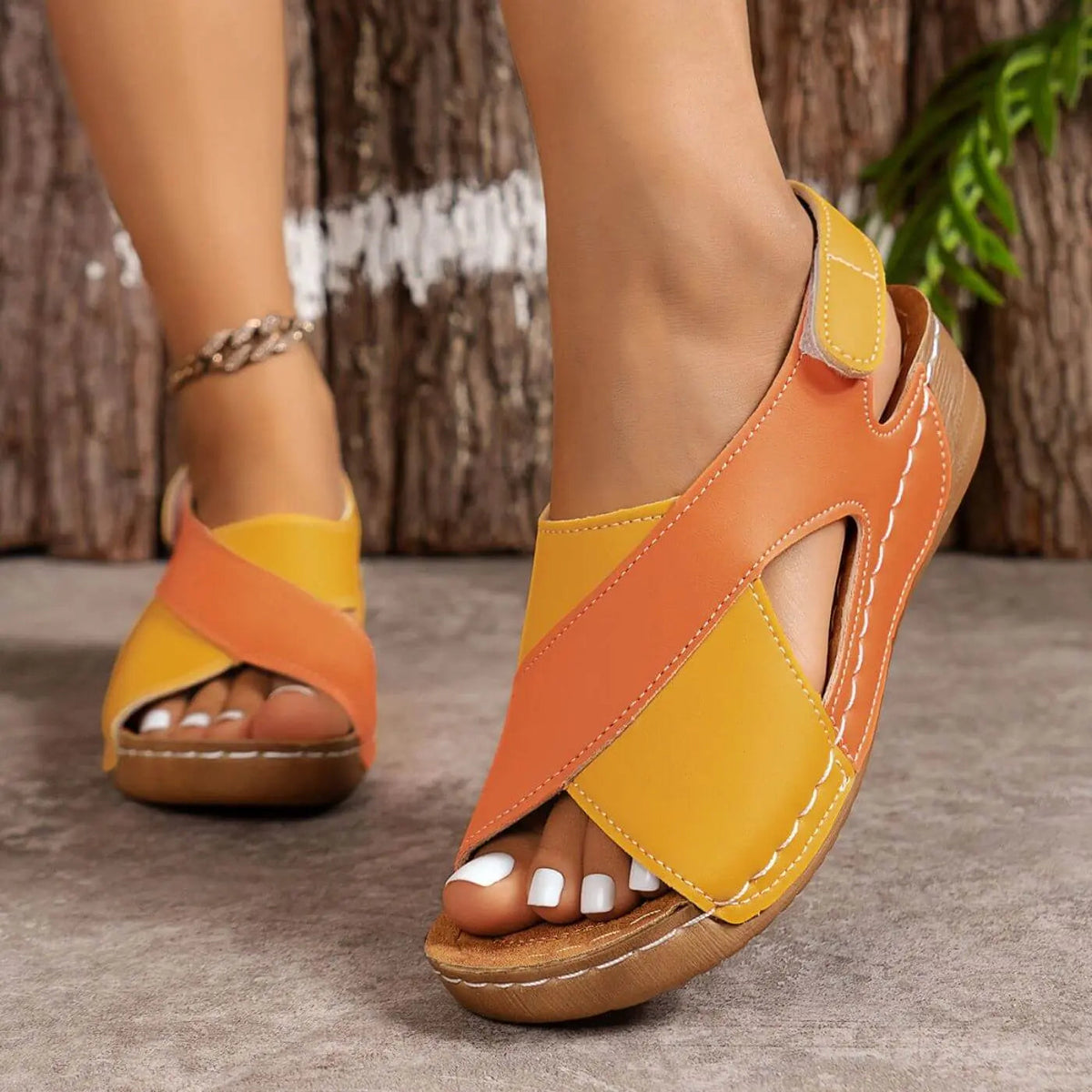 Garmisch – Orthopädische Sandalen mit offener Spitze