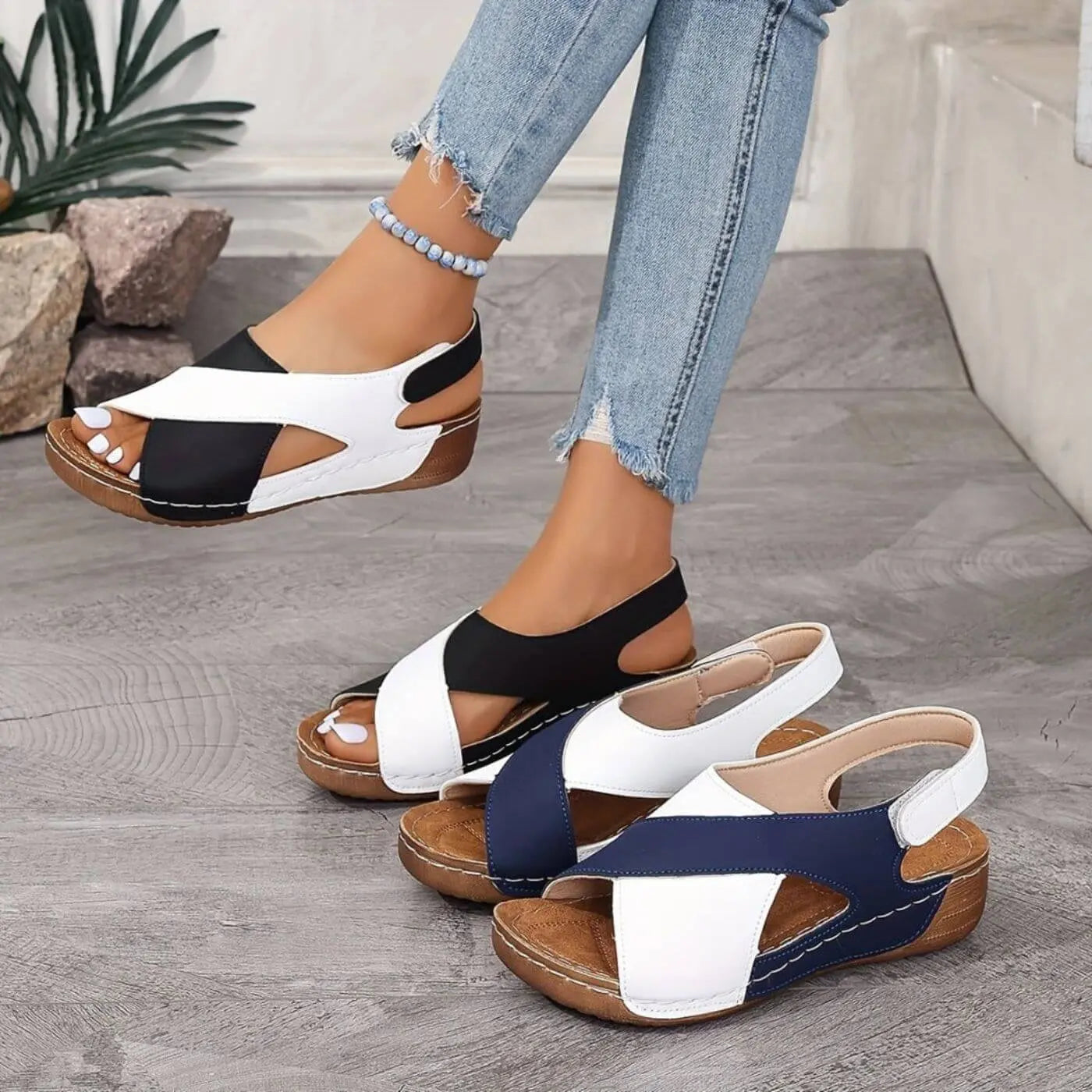 Garmisch – Orthopädische Sandalen mit offener Spitze