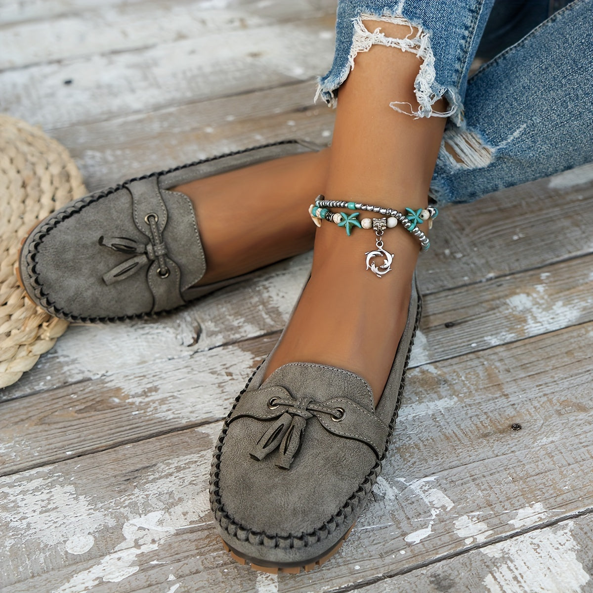 Wernigerode - Klassische Loafers mit Quasten-Detail