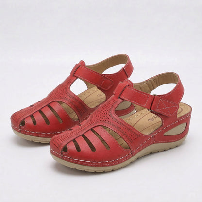 Bamberg – Komfort Sandalen mit sanfter Erhöhung